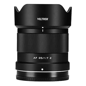 Amazon.co.jp: VILTROX AF 25mm F1.7 Z カメラレンズ 大口径 瞳